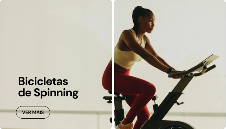 Banner para a categoria de Bicicletas Spinning
