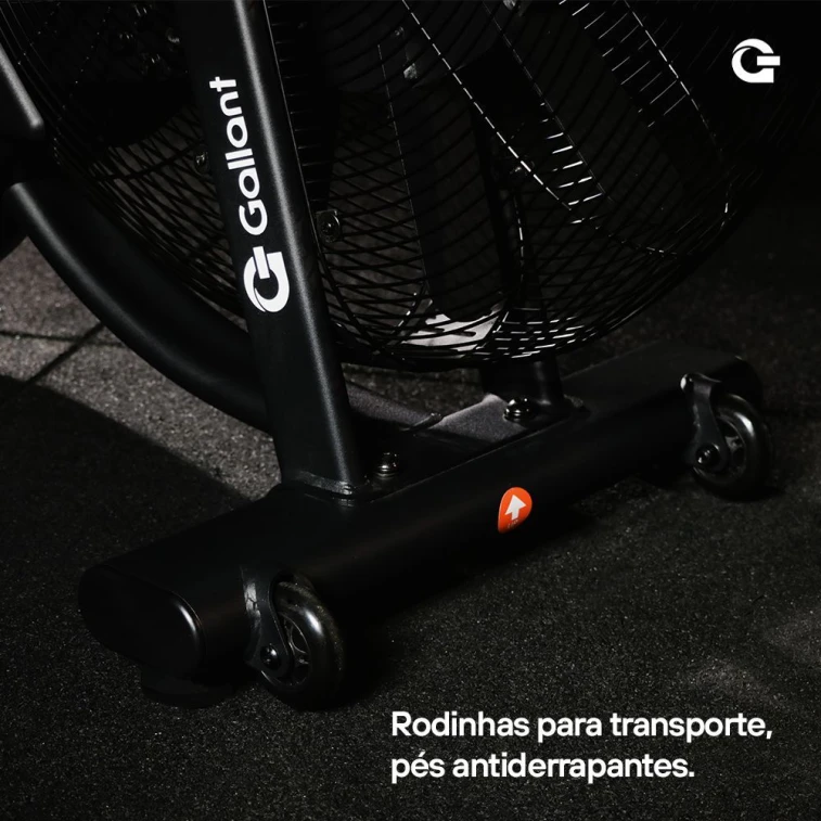 Bicicleta Ergométrica Air Bike Gallant Professional (GAB6SWCUA-PT)
