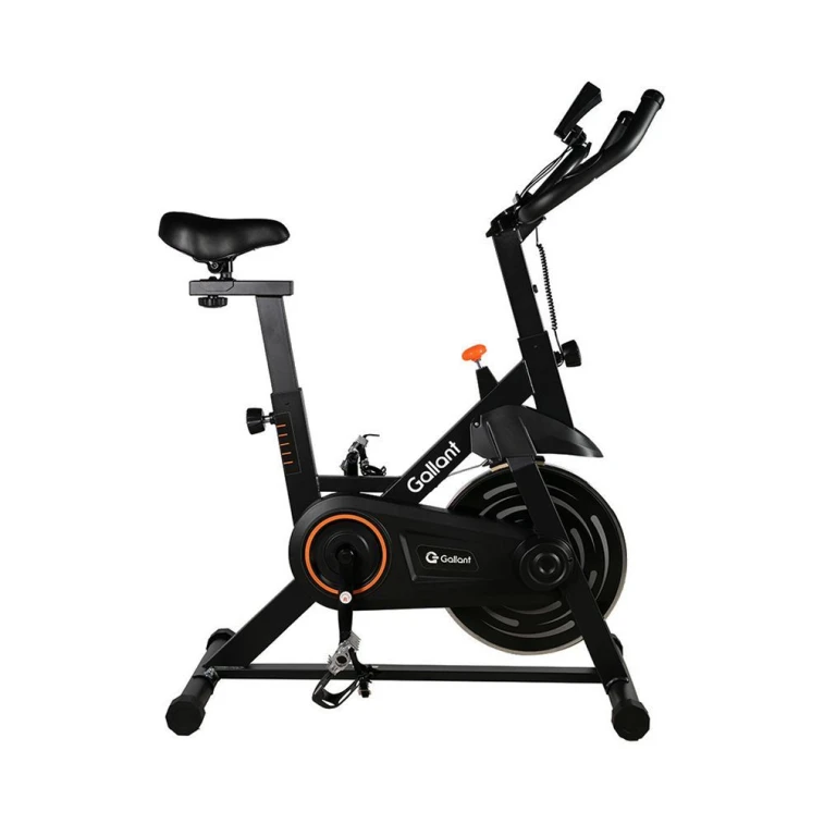 Bicicleta Ergométrica Spinning Gallant Trainer Mecânica Ate 100kg Roda De Inercia 6kg (GSB06HBTA-PT)
