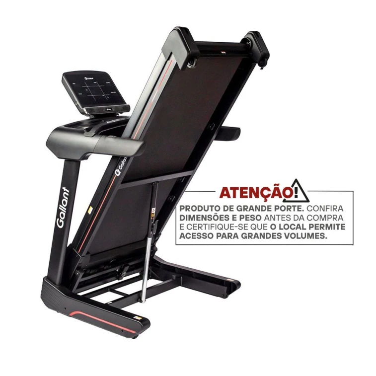 Esteira Ergométrica Elétrica Gallant Elite Pro 4,5hp 20km/H 160kg 127V (GEE15E45A-127PT)