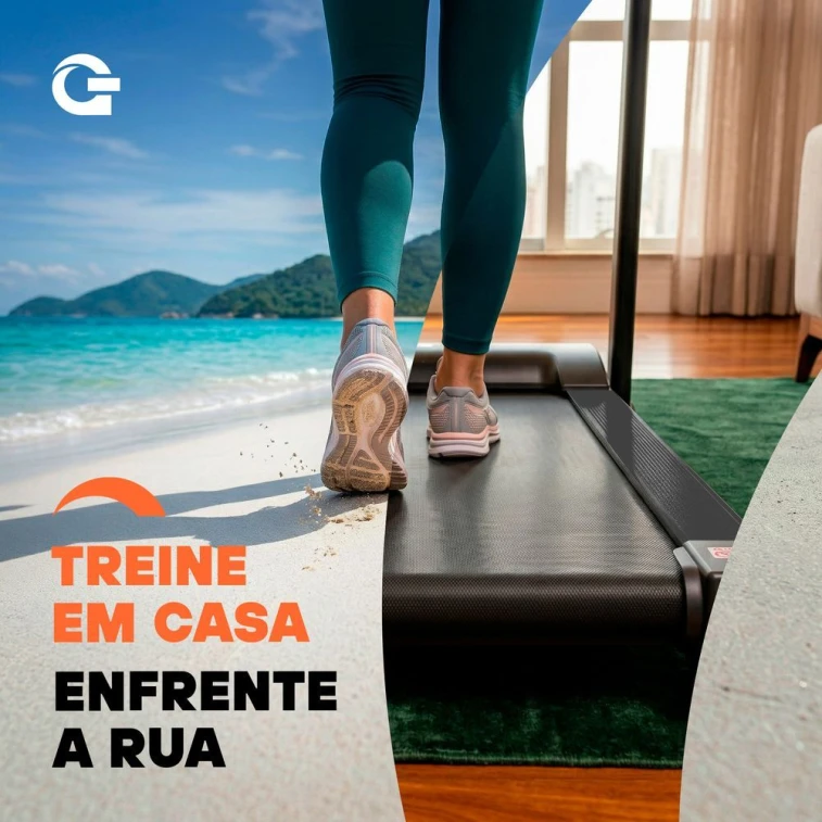 Esteira Ergométrica Elétrica Gallant Neo Trainer 2.0Hp 12.8Km/h 127V (GEE13M29B-127PT)