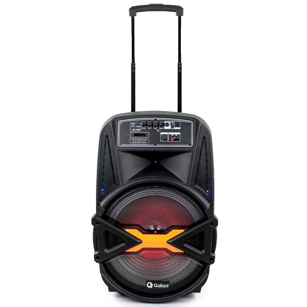 Caixa De Som - Gallant 200w Usb/Sd/Aux Radio Fm Bivolt Bluetooth