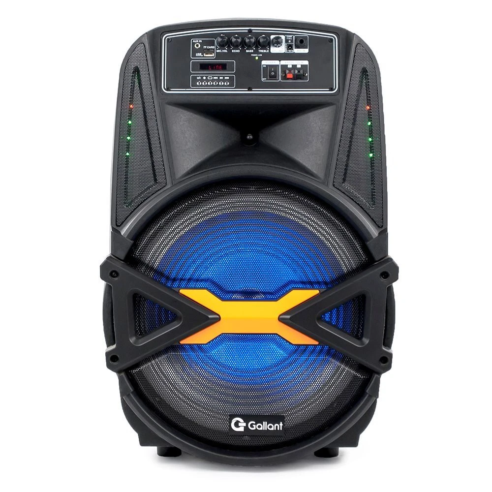 Caixa De Som - Gallant 200w Usb/Sd/Aux Radio Fm Bivolt Bluetooth