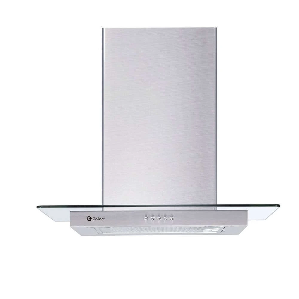 Coifa Parede Venezia Gallant Vidro Reto Inox 60cm 220V (GCO60RM1A