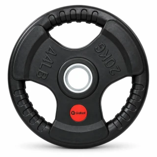 Anilha de Musculação Vulcanizada Emborrachada 20kg Gallant Profissional (GAN20V01A-PT)