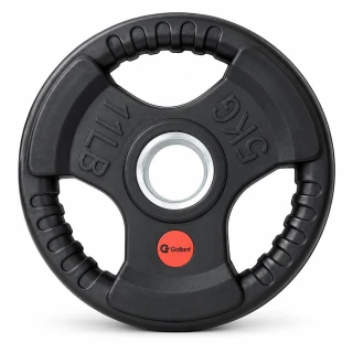 Anilha de Musculação Vulcanizada Emborrachada 5kg Gallant Profissional (GAN05V01A-PT)