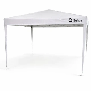 Tenda Gazebo Sanfonado Dobrável 3x3m com Mala de Transporte Gallant Branco (GTG03SF01AR-BR)