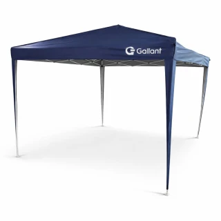 Tenda Gazebo Sanfonado Dobrável 3x3m com Mala de Transporte Gallant Azul (GTG03SF01AR-AZ)