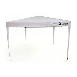 Tenda Gazebo Sanfonado Dobrável 3x3m com Mala de Transporte Gallant Branco (GTG03SF01AR-BR)