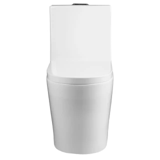 Vaso Sanitário Monobloco Kit Privada com Assento Completo Branco (GVs55MbSfB-Br)