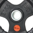 Anilha de Musculação Vulcanizada Emborrachada 10kg Gallant Profissional (GAN10V01A-PT)
