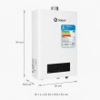 Aquecedor de Água a Gás 16L GLP Gallant (GAQ16GLPAFA-BRBIV)