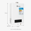 Aquecedor de Água a Gás 21L GLP Gallant (GAQ21GLPAFA-BRBIV)