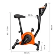 Bicicleta Ergométrica Gallant Flow Vertical Até 100kg (GBE1HBTB-PT)