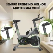 Bicicleta Ergométrica Spinning Gallant Power Pro Mecânica Roda De Inercia 20kg (GSB20HBTA-PT)