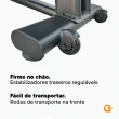 Bicicleta Ergométrica Spinning Gallant Professional Magnética Até 200kg Roda de Inercia 18kg (GSB18PBTA-PT)
