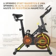 Bicicleta Ergométrica Spinning Gallant Start Roda de Inercia 6kg Magnética Até 120kg (GSP06HMGA-PT)
