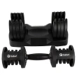 Dumbbell Halter Gallant Regulável Anilhas 11,5Kg Com Base Elite Pro (GDB12R0A-PT)