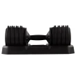Dumbbell Halter Gallant Regulável Anilhas 19Kg Com Base Elite Pro (GDB19R0A-PT)