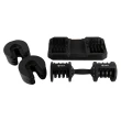 Dumbbell Halter Gallant Regulável Anilhas 19Kg Com Base Elite Pro (GDB19R0A-PT)