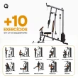 Estação de Musculação Gallant Power 45kg (GEM45H25B-PT)