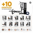 Estação de Musculação Gallant Power 72kg (GEM72KGH15A-PT)