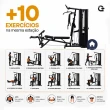 Estação de Musculação Gallant Power 72kg (GEM72KGH15A-PT)