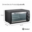 Forno Eletrico De Bancada Gallant Preto 42L 127V - (GFO42EM2A)