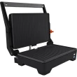 Grill Elétrico GRL621-127 Chapa Firme Inox 1600W Preto para Sanduíches e Carnes 110V