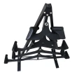 Kit 5 Puxadores para Polia com Suporte Gallant Profissional (GKP05PP01B-PT)