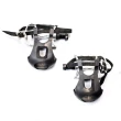Kit Pedal Sem Clip Para Bicicleta Ergo Spinning Gallant - Elite / Elite Pro (GSB0001)