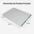 Mesa Dobrável Gallant Vira Maleta Portátil 1,80m com Alça (GMD22A01A-BR)