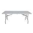 Mesa Dobrável Gallant Vira Maleta Portátil 1,80m com Alça (GMD22A01A-BR)