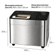 Panificadora Digital 25 Programas Gallant 600w Inox Espelhado 220V (GPA1E19A) 