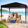 Tenda Gazebo Sanfonado Dobrável 3x3m com Mala de Transporte Gallant Preto (GTG03SF01AR-PT)