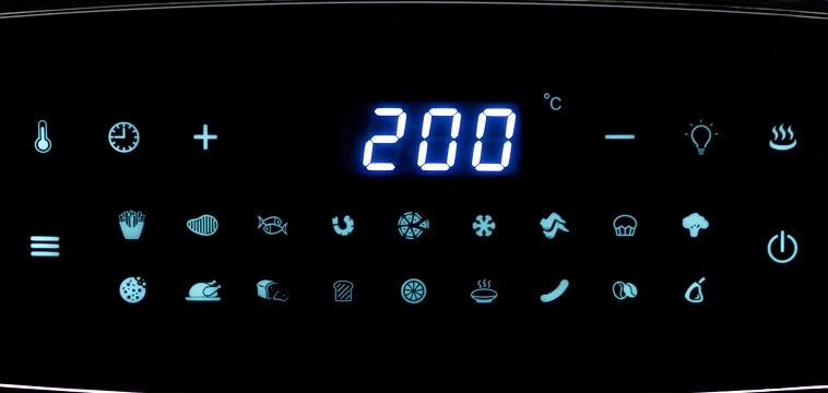 Agilidade no preparo Air Fryer Oven Gallant