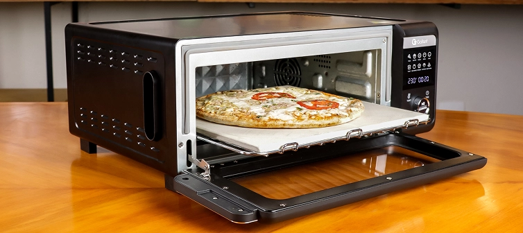 Imagem ilustrativa Air fryer pizza multiOvend